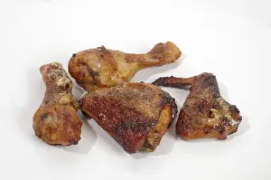 Roasted Chicken Prints: Cockerel