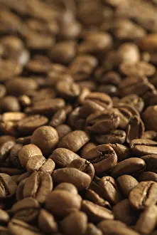 Studio Shot Of Coffee Prints: Coffee Beans