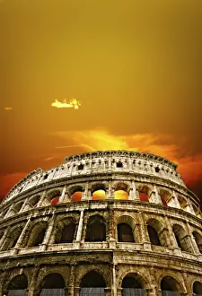 Historic Landmark Italy Prints: The Colosseum