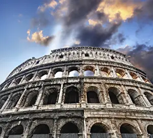 Historic Landmark Europe Prints: Colosseum