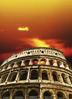 Travel Photography Italy Prints: The Colosseum