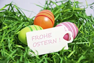 Easter Decoration Prints: Colourful Easter decoration
