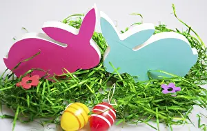 Spring Awakening Decor Prints: Colourful Easter decoration