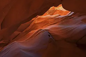 Slot Canyon Photography Prints: Colourful sandstone formations
