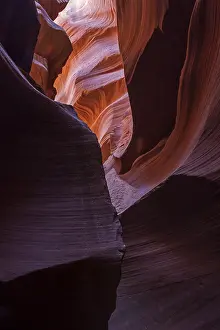 Lower Antelope Canyon Prints: Colourful sandstone formations