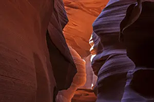 Antelope Canyon Pictures Prints: Colourful sandstone formations