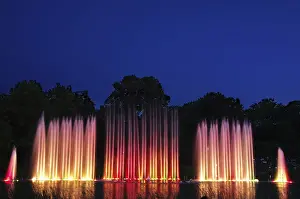 Uninhabited River Scenery Prints: Colourful water features