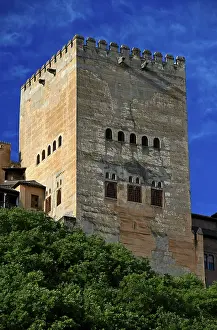 UNESCO World Heritage Site Granada Prints: Comares Tower, Torre de Comares