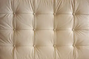 Dramatic Lighting Prints: Comfortable buttoned leather pattern with dramatic lighting