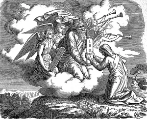 Historical Depiction Art Prints: The Ten Commandments, also known as the Decalogue