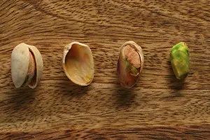 Salty Snack Foods Prints: Components of a pistachio