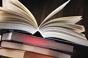 University College Setting Prints: Composition with books on the table