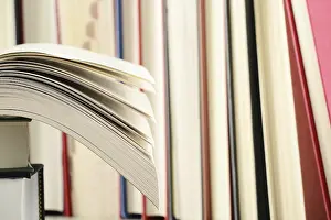 Educational Institution Prints: Composition with books on the table