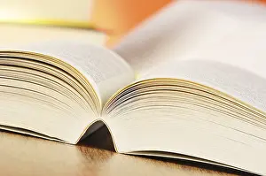 Book Composition Prints: Composition with books on the table