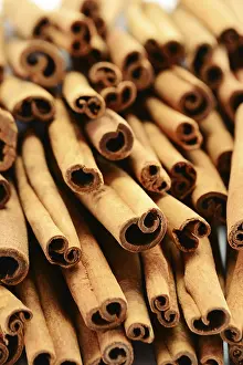 Healthy Breakfast Meal Ideas Prints: Composition with cinnamon sticks