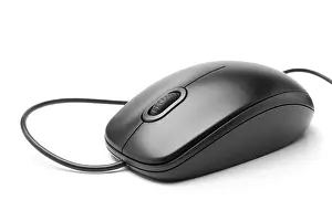Isolated Studio Photo Prints: Computer mouse on white background