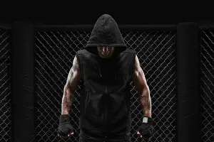 Kickboxer Concept Prints: Conceptual image of a kickboxer