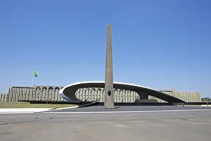 Oscar Niemeyer Architecture Prints: Concha Acustica do Exercito