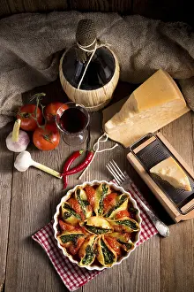 Italian Pasta Dish Prints: Conchiglioni