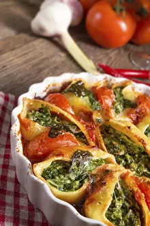 Parmesan Cheese Dish Prints: Conchiglioni