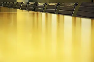 Business Communication Prints: Conference table