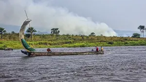 DR Congo Waterfront Prints: Congo river, DR Congo