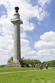 Lower Franconia Landmarks Prints: Constitution column, Gaibach, path