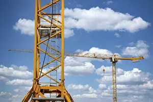 Construction Crane Prints: Construction crane