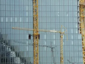 Construction Crane Prints: Construction crane, crane, load crane