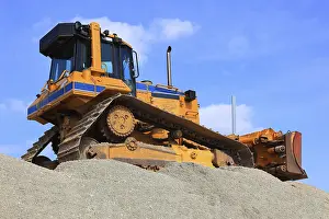 Construction Equipment Prints: Construction machine, bulldozer