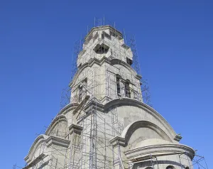 Traditional Russian Design Prints: Construction of an Orthodox Chapel