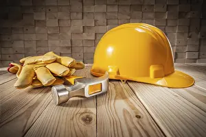 Protective Workwear Prints: Construction Safety Tools And Workwear