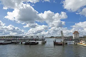 Bascule Bridge Prints: Construction site, bascule bridge