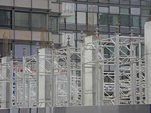 Building Construction Prints: Construction site, construction industry