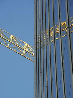 Construction Crane Prints: Construction site, construction industry