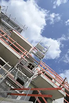 Construction Site Prints: Construction site, shell, house construction