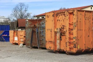 Construction Waste Disposal Prints: Container for building rubble