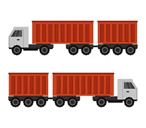 Symbolic Picture Concept Prints: Container icon illustrated in vector on white background