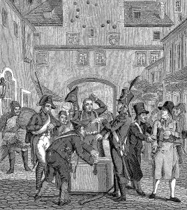 Central Europe Historical Images Prints: The Continental System or Continental Blockade