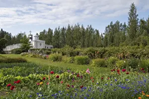 Sacred Buildings In Finland Prints: Convent and garden, Trinity Convent