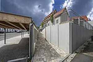 German Residential Building Prints: Conversion of a former barn into a residential building