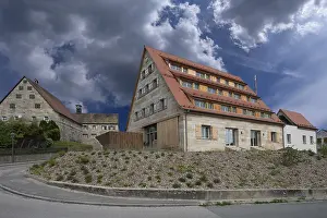 German Residential Buildings Prints: Conversion of a former barn into a residential building