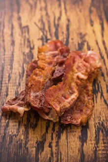 Unhealthy Food Options Prints: Cooked Bacon Strips