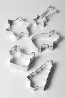 Christmas Cookie Cutters Prints: Cookie cutters with different shapes