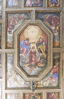 Christian Artwork Prints: Coronation of Virgin Mary