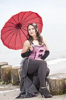 Prints of Cosplay Burkina Faso Prints: Cosplay Print - Colorful Character Portrait