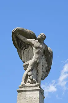 Lake Constance Sculpture Prints: Count Zeppelin, statue, Constance