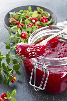 Vegetarian Breakfast Ideas Prints: Cranberry jam