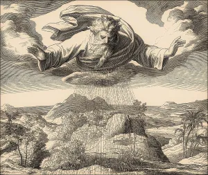 Julius Schnorr Von Carolsfeld Artist Prints: Creation of Plants, Old Testament