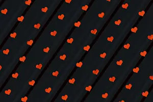 Symbolic Heart Shape Image Prints: Creative abstract heart pattern background texture